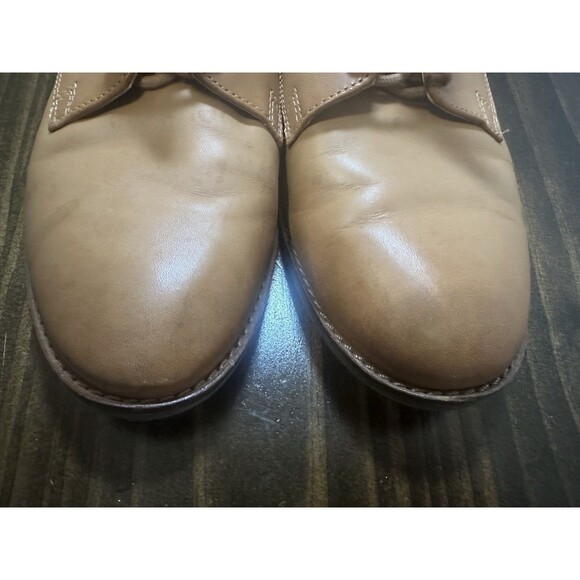 VIONIC Weslyn Tan Oxford Lace Up Leather Preppy Shoes Women's 6 - Picture 7 of 10